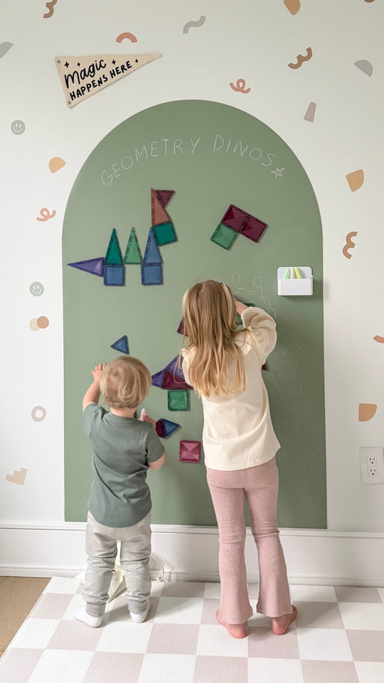 JUMBO Magic Playwall - Arch Magnetic Wall Decal for Kids