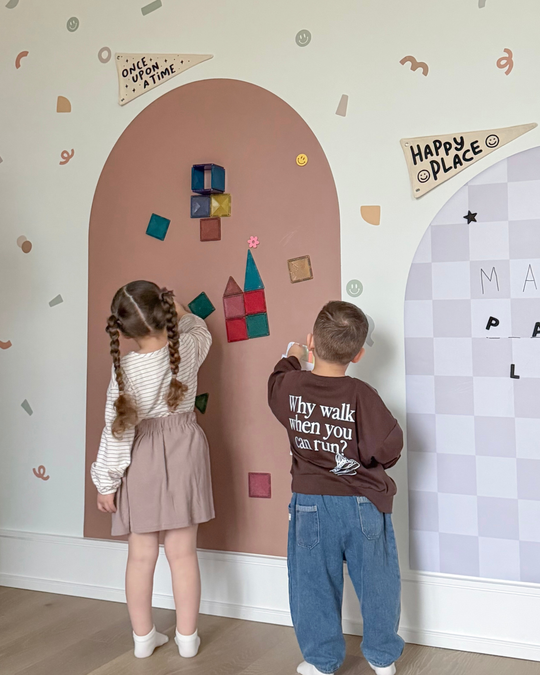 JUMBO Magic Playwall - Arch Magnetic Wall Decal for Kids