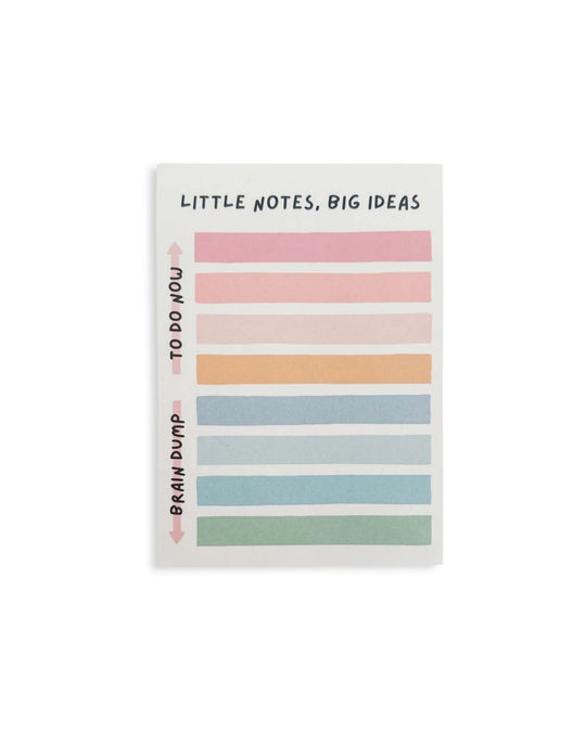Little Notes Big Ideas Notepad
