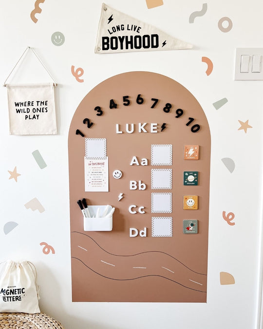 Long Live Boyhood Canvas Pennant Flag