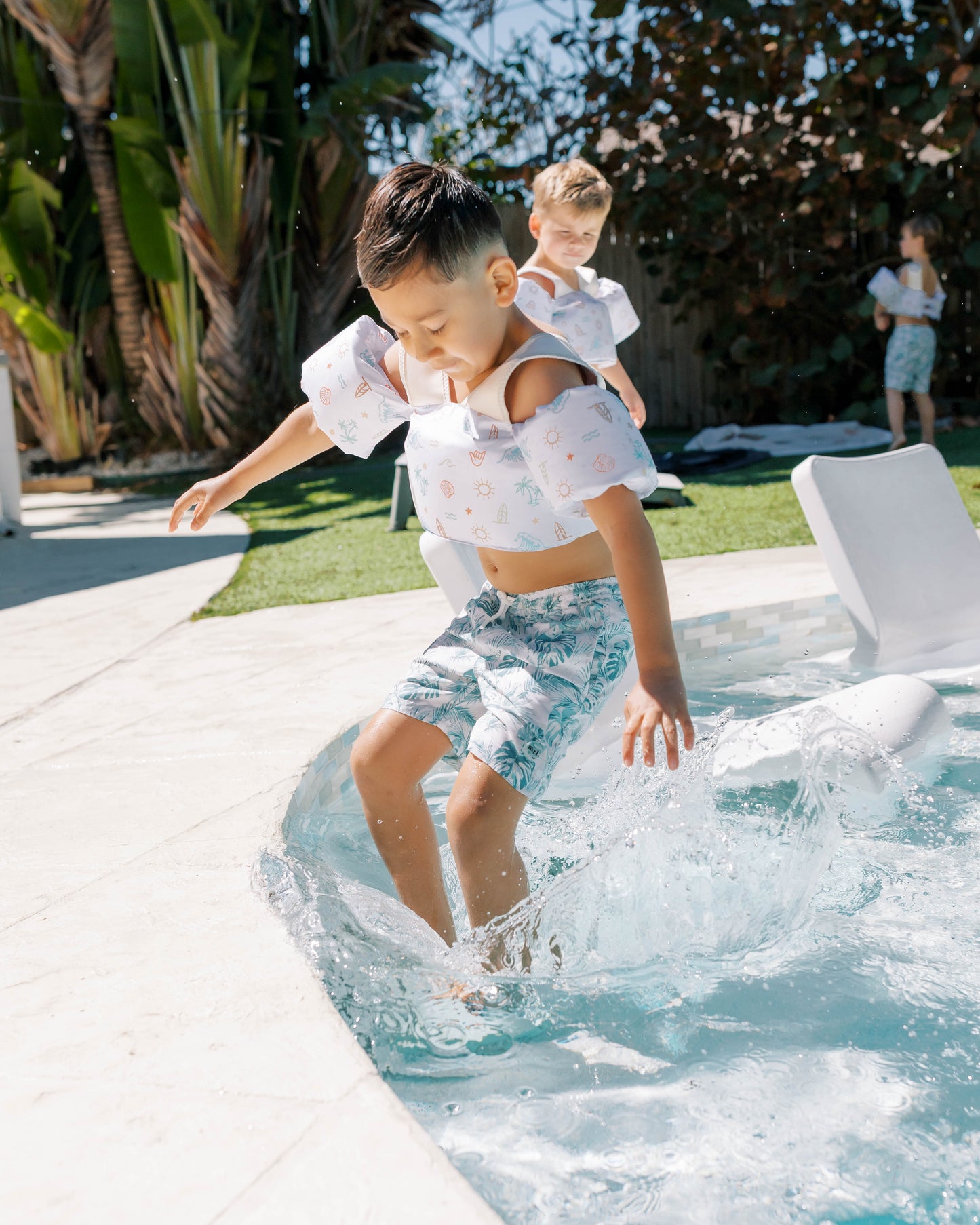 Little Swimmer Floatie - Toddler & Kids Swim Vest Floaties