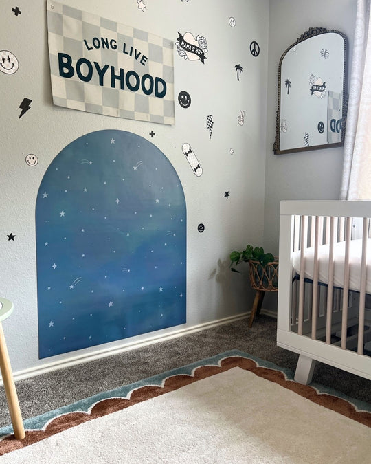 MEGA Magic Playwall - Arch Magnetic Wall Decal for Kids