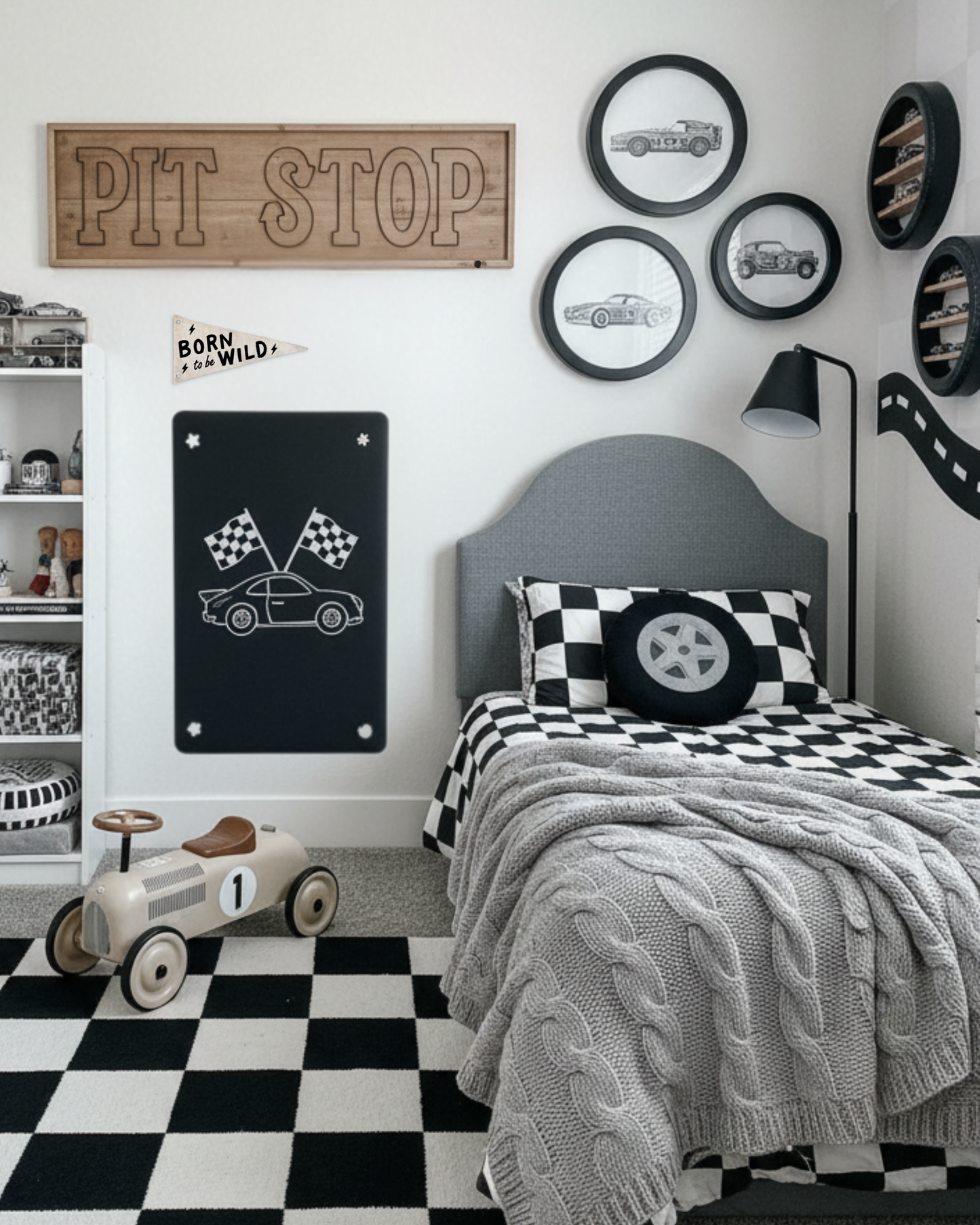 Magic Playwall - Rectangle Magnetic Wall Decal for Kids