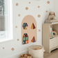 MINI Magic Playwall - Arch Magnetic Art Wall Decal for Small Spaces