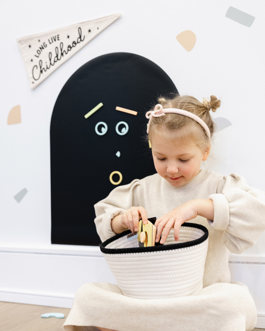 MINI Magic Playwall - Arch Magnetic Art Wall Decal for Small Spaces
