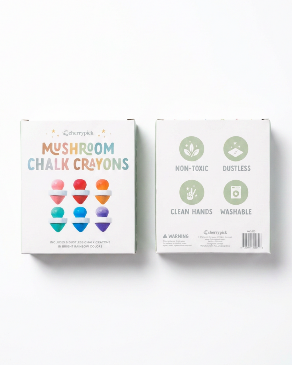 Mushroom Chalk Crayons for Magic Playwall