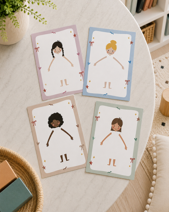 Design-a-Doll Girls Pretend Play Notepad