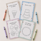 Foodie Fun Kids Pretend Play Notepad