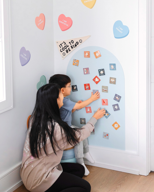 Magic Playwall - Original Arch Magnetic Wall Decal for Kids