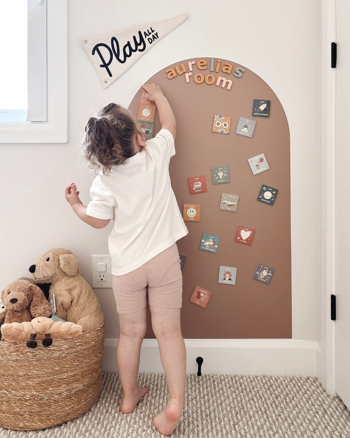Magic Playwall - Original Arch Magnetic Wall Decal for Kids