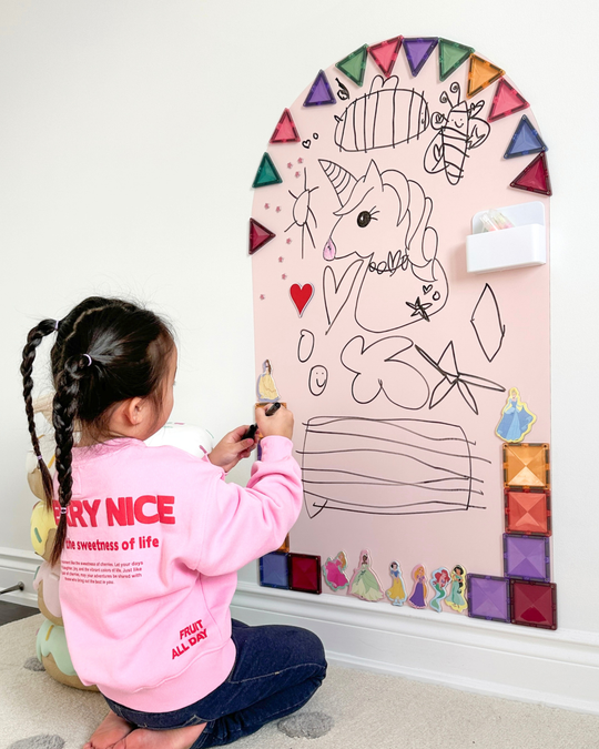 Magic Playwall - Original Arch Magnetic Wall Decal for Kids