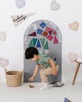 Magic Playwall - Original Arch Magnetic Wall Decal for Kids