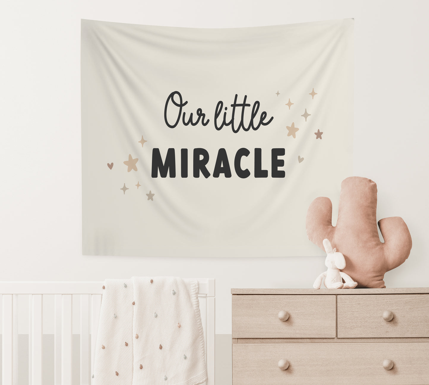 Our Little Miracle Banner (Neutral)