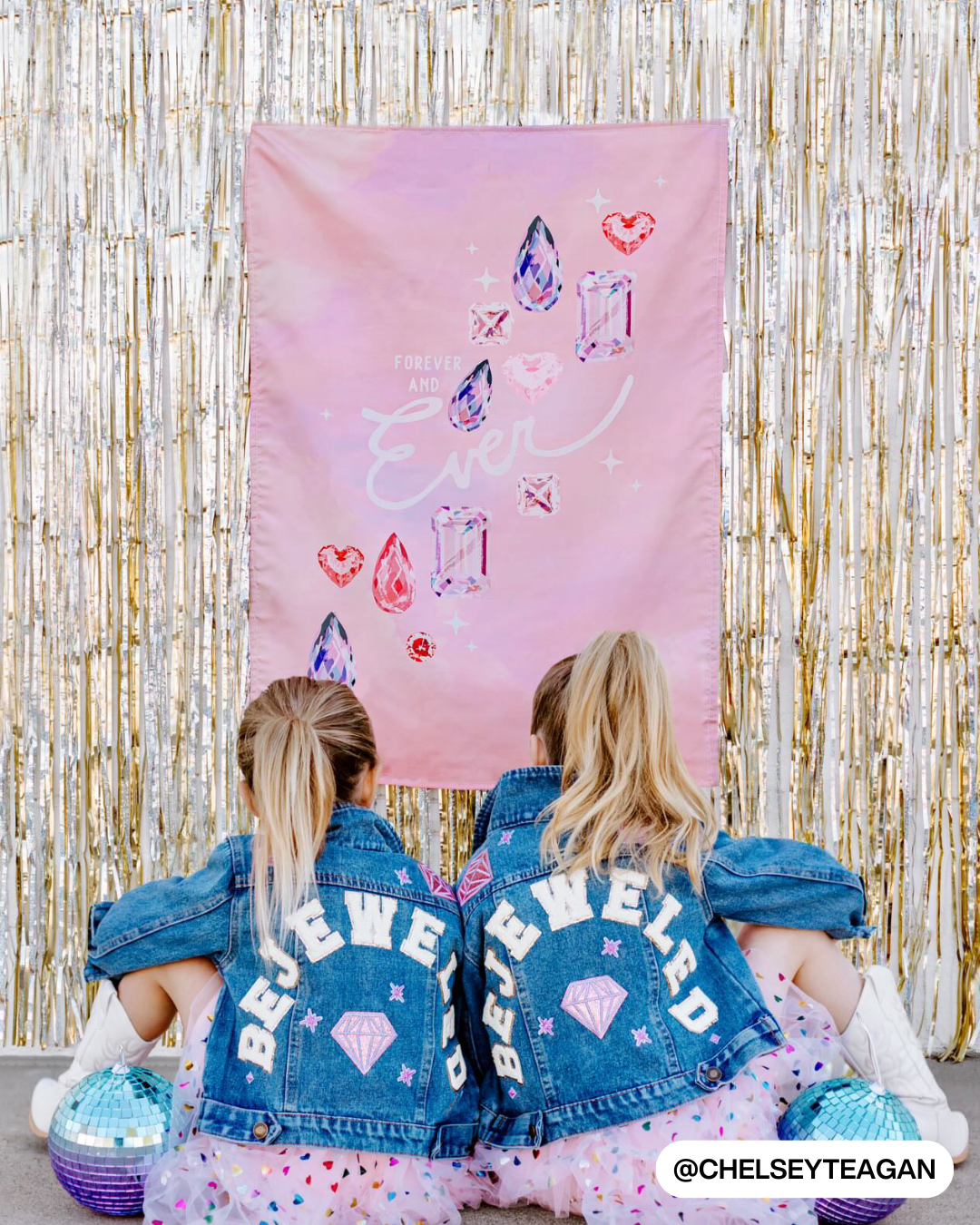 TS Gorgeous / Forever & Ever Reversible Banner