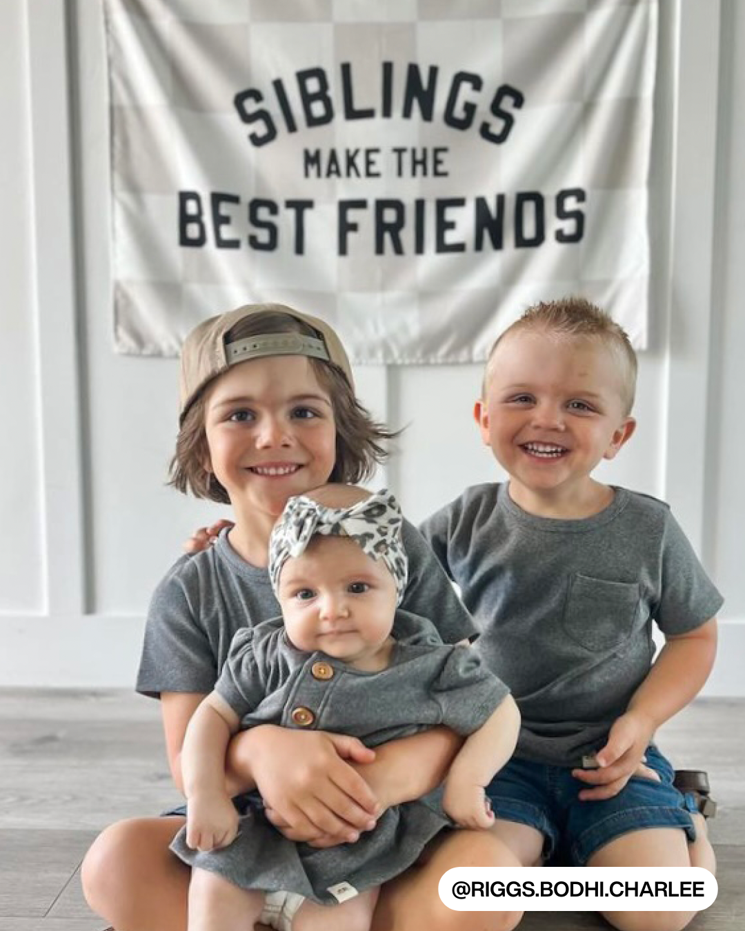Siblings Make The Best Friends Banner