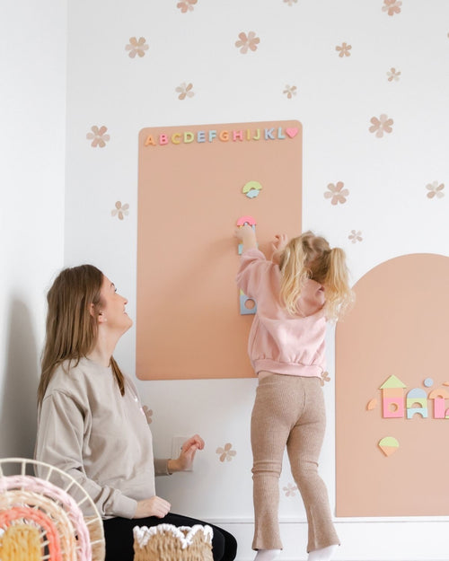 Magic Playwall - Rectangle Magnetic Wall Decal for Kids