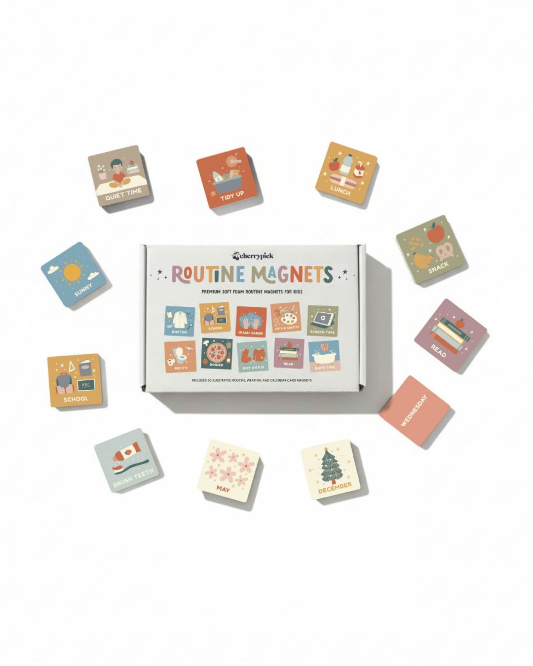 Routine Magnets - Soft Foam Magnetic Set