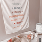 Affirmations Banner (Muted Rainbow)