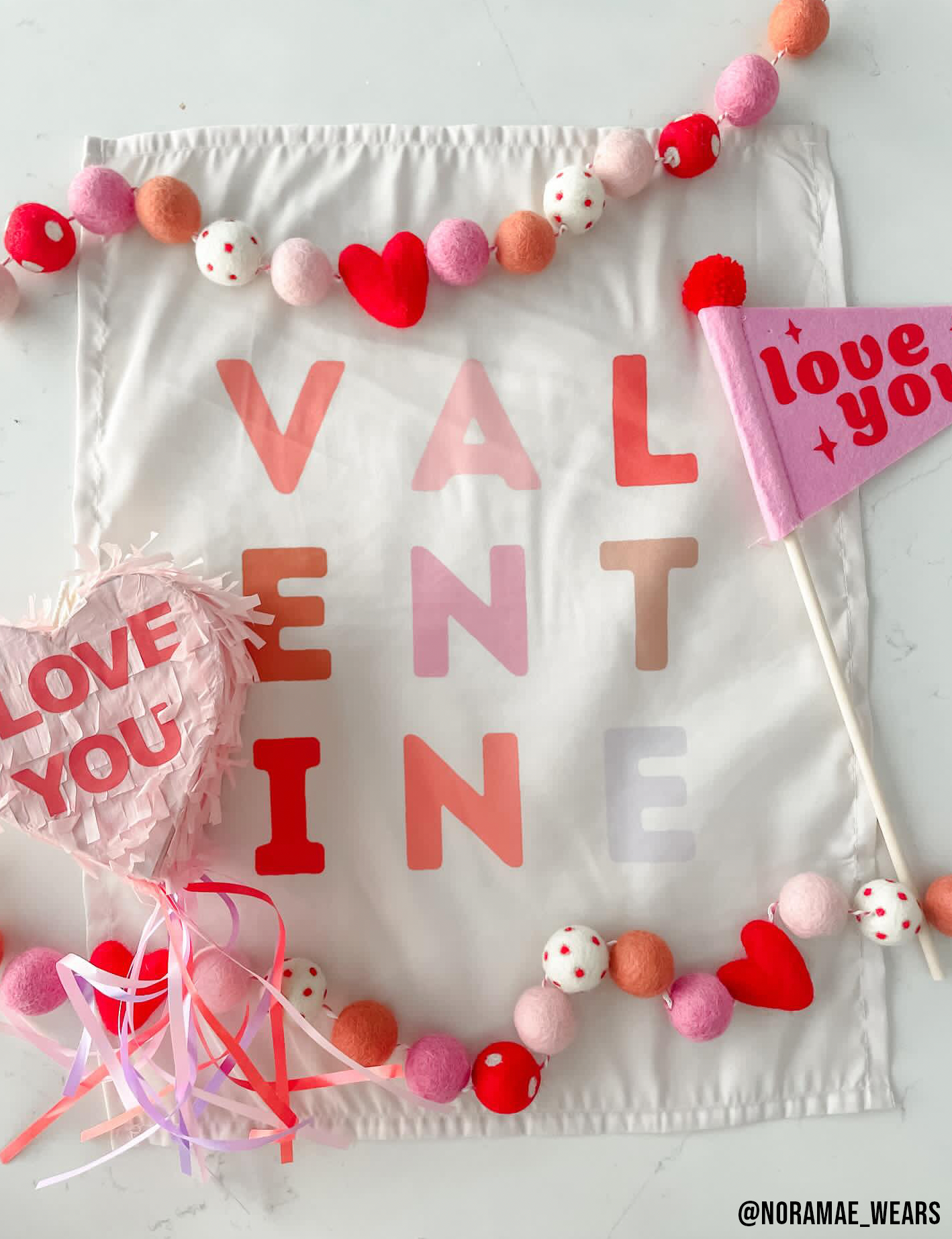 Valentine Letter Banner