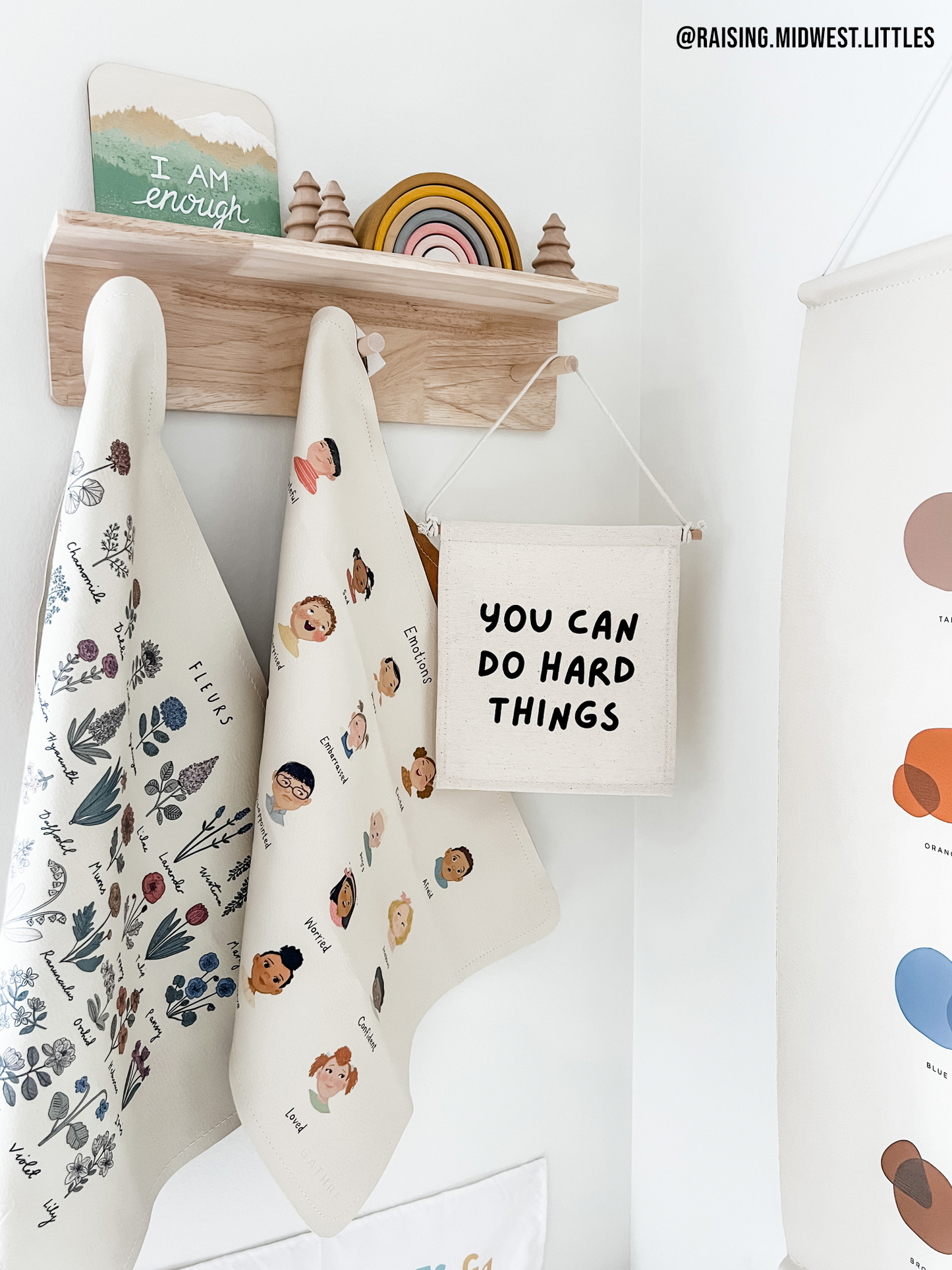 You Can Do Hard Things Canvas Hang Sign