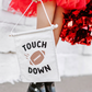 Touch Down Football Canvas Hang Sign