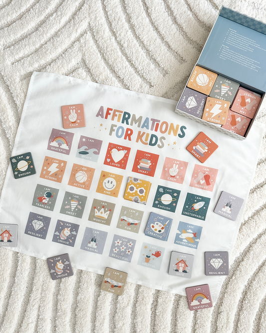 Affirmations for Kids Matching Game Banner