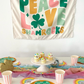 Peace Love Shamrocks Banner