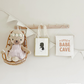 Little Babe Cave Canvas Hang Sign