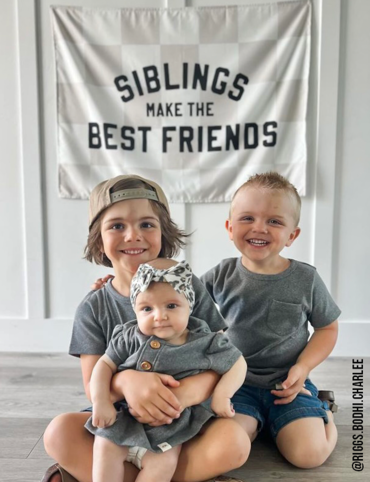 Siblings Make The Best Friends Banner