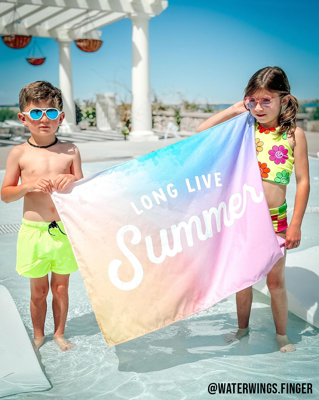 Long Live Summer Banner (Pink)