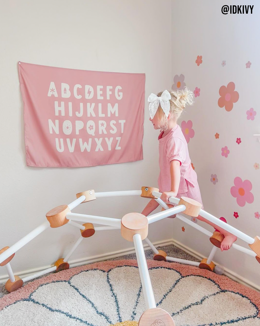 Alphabet ABC Banner (Pink)