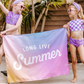 Long Live Summer Banner (Pink)