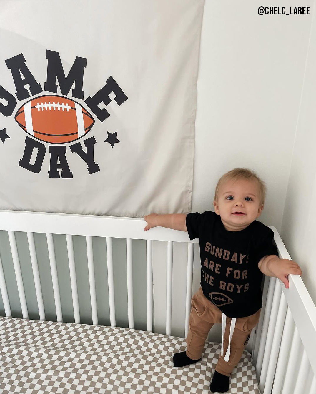 Game Day Football Banner