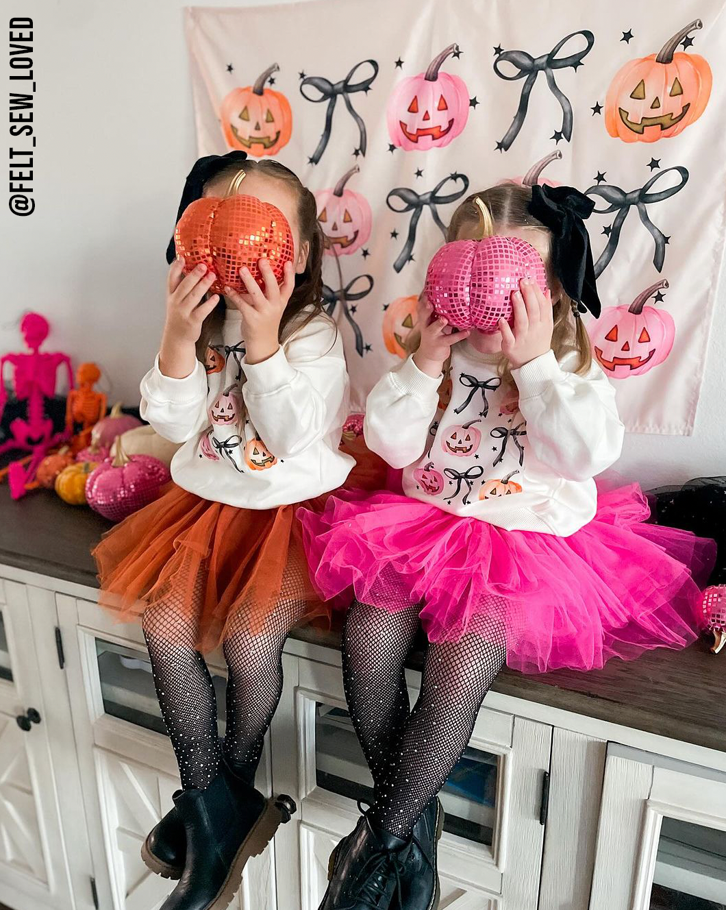 Coquette Pumpkins Banner