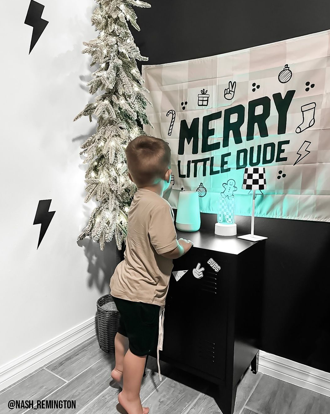 Merry Little Dude Banner