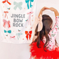 Jingle Bow Rock Banner