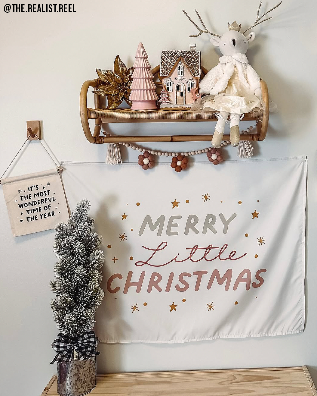 Merry Little Christmas Banner