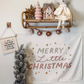 The Most Wonderful Time of The Year Christmas Canvas Hang Sign