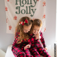 Holly Jolly Santa Banner