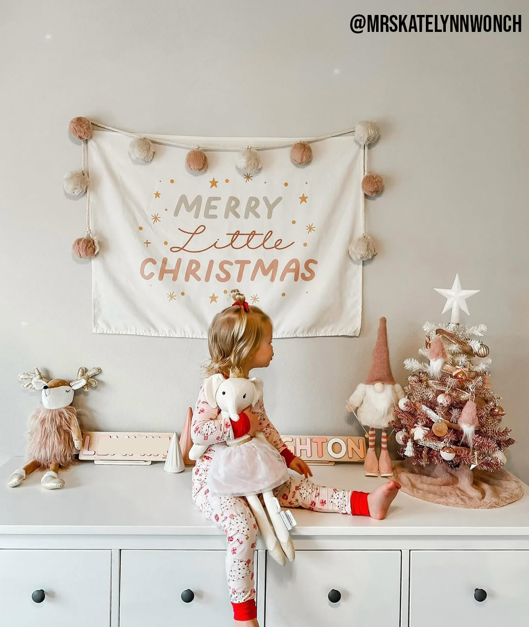 Merry Little Christmas Banner