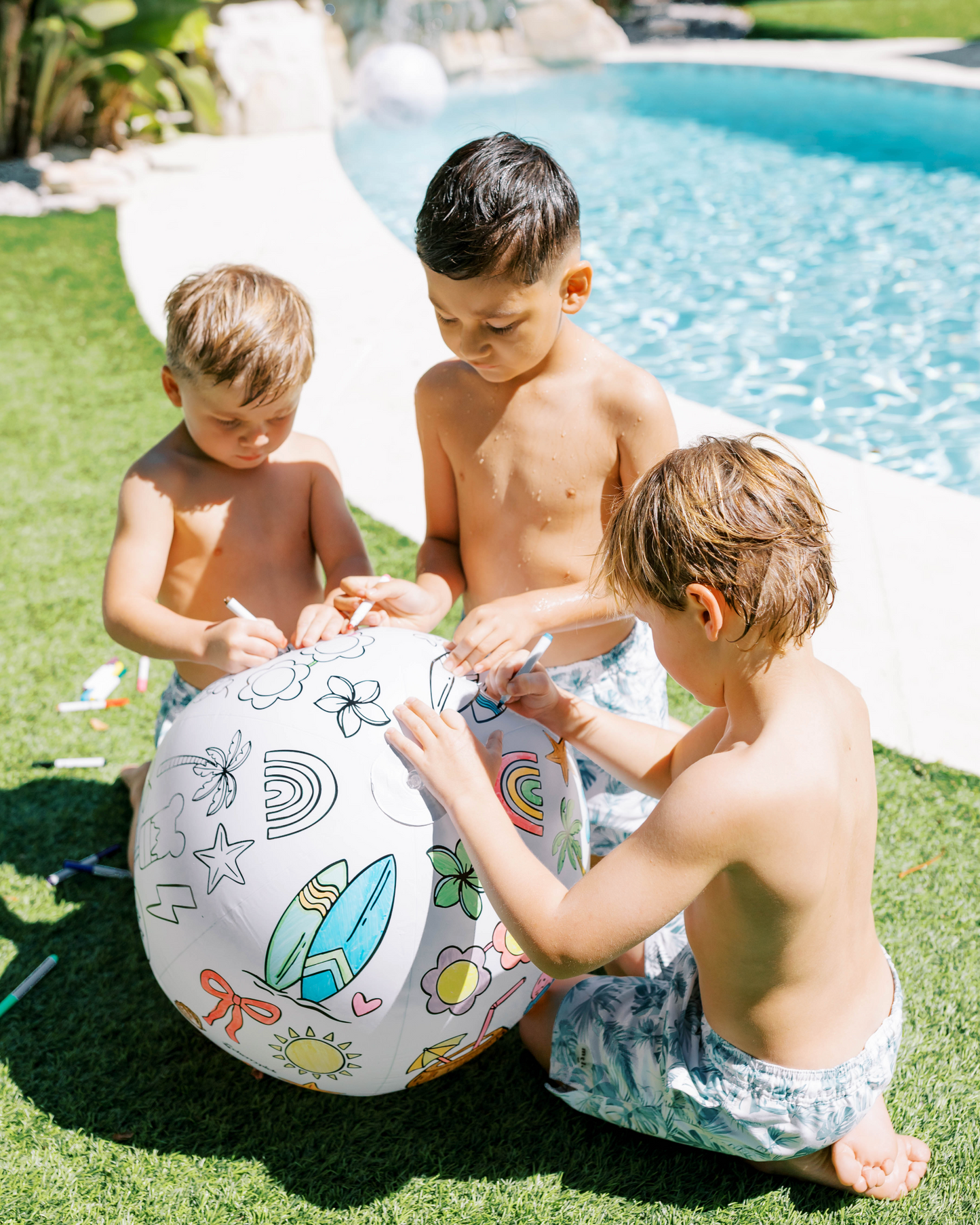 Design Your Own Beach Ball Kit - Summer Activity for Kids