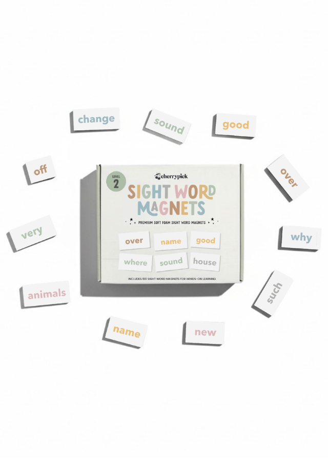 Sight Word Magnets for Early Reading & Literacy