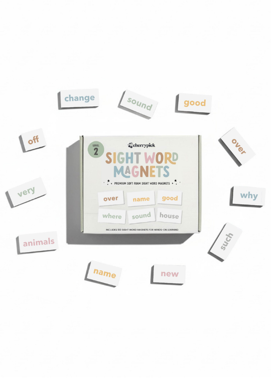 Sight Word Magnets for Early Reading & Literacy