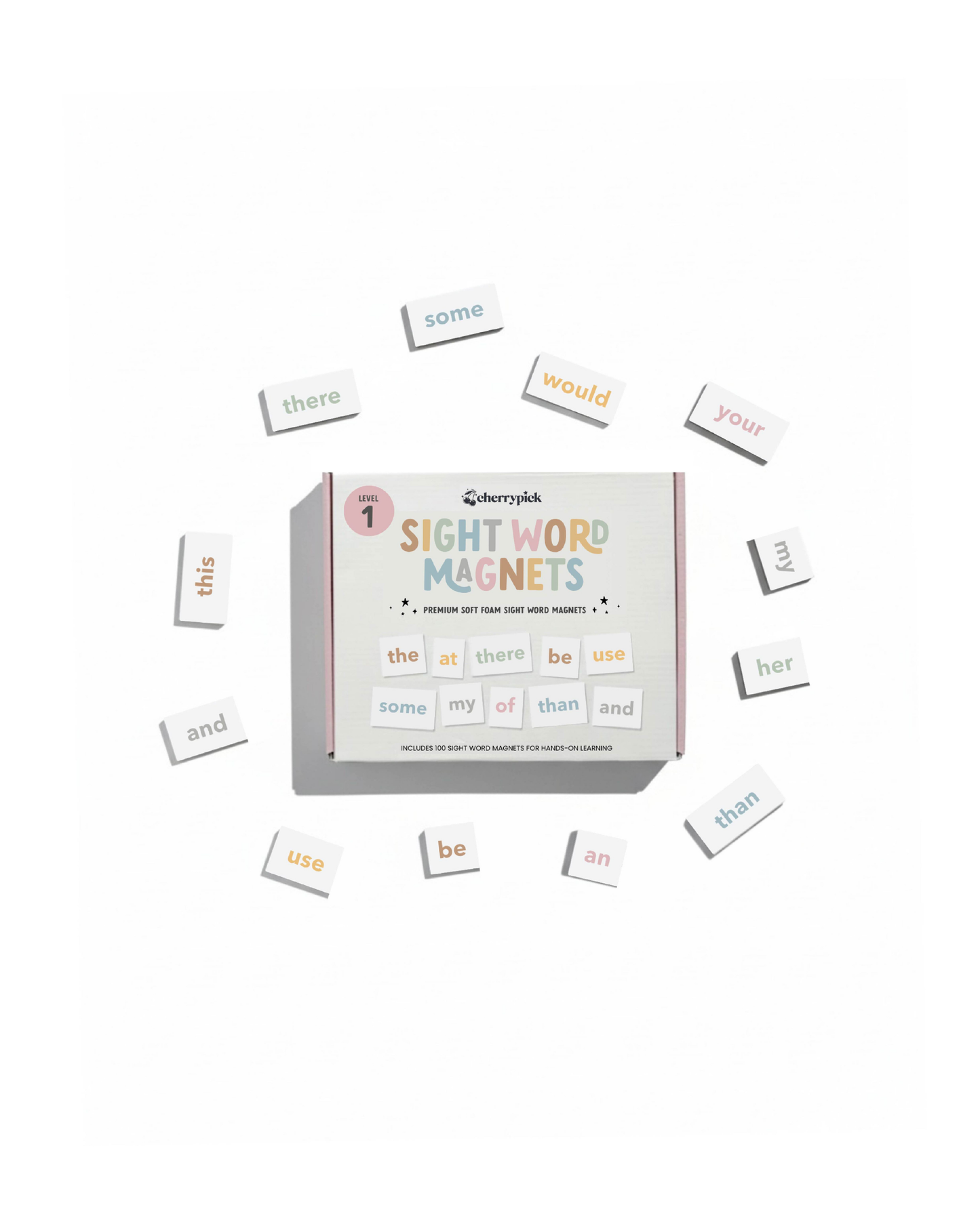 Sight Word Magnets for Early Reading & Literacy