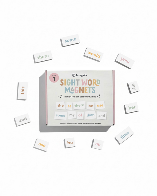 Sight Word Magnets for Early Reading & Literacy