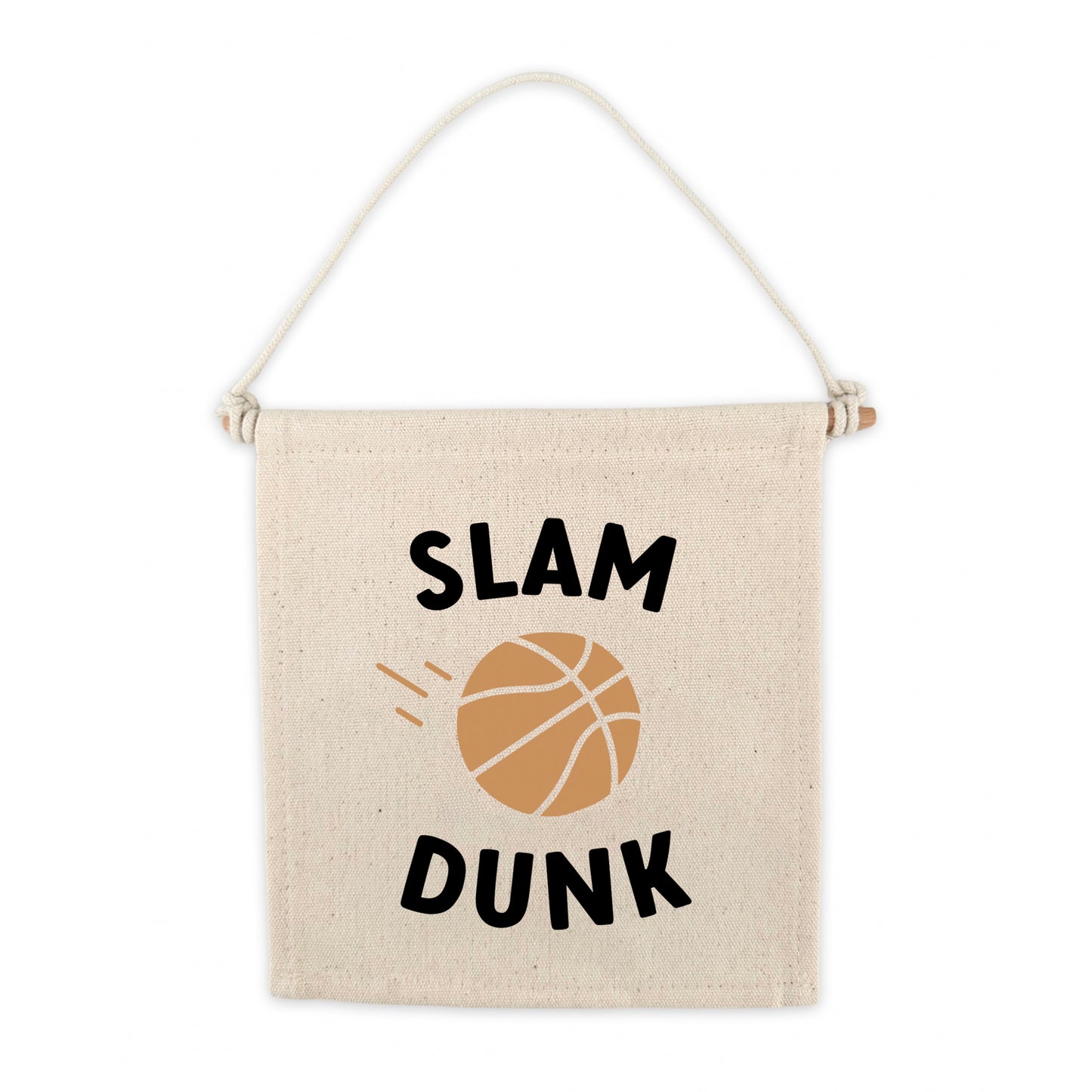 Slam Dunk Basketball Canvas Hang Sign – Cherrypick
