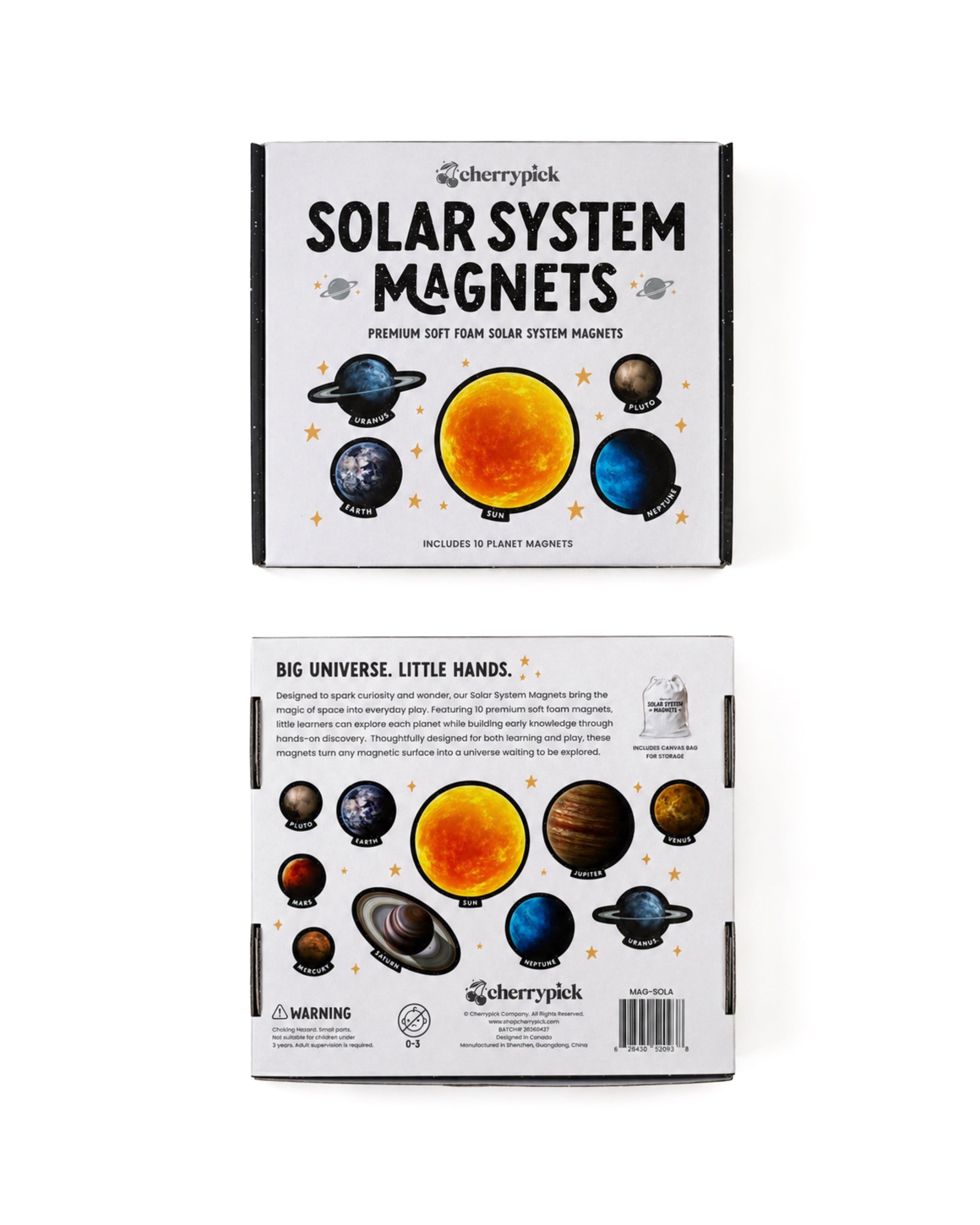 Solar System Magnets (10pc oversized magnet set) – Cherrypick