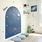 MEGA Magic Playwall - Arch Magnetic Wall Decal for Kids