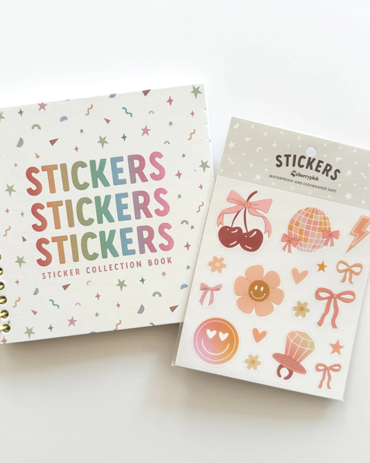 Girly Pop Waterproof Sticker Sheet