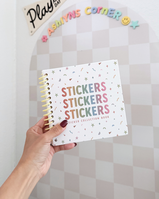 Confetti Sticker Collection Book